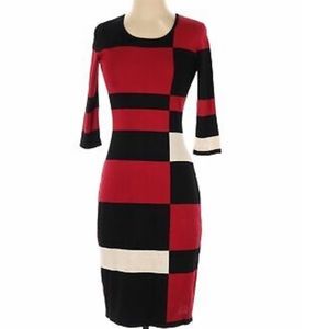 Danny And Nicole Women’s  Red Casual Dress PETITE M